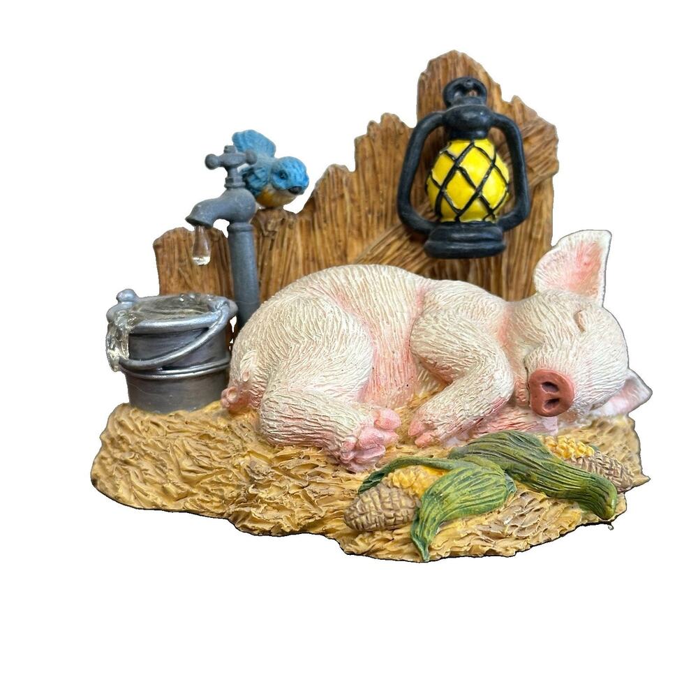 The Hamilton Collection Figurine Hittin’ The Hay Farm Livin’ Collection